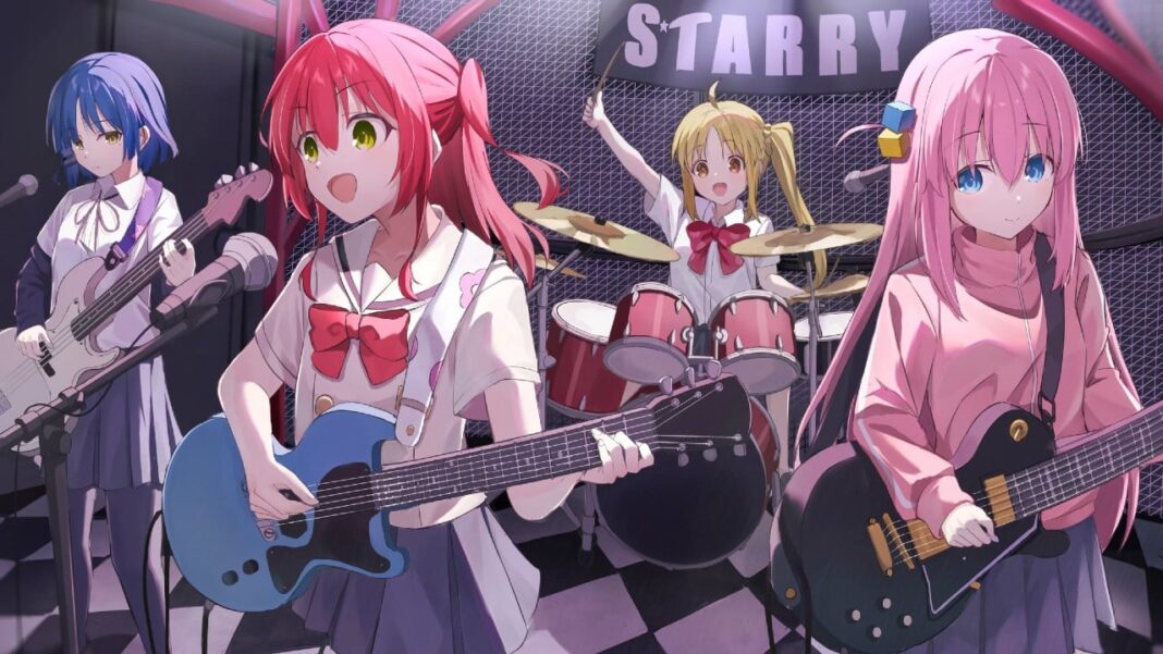 Integrantes de Bocchi The Rock