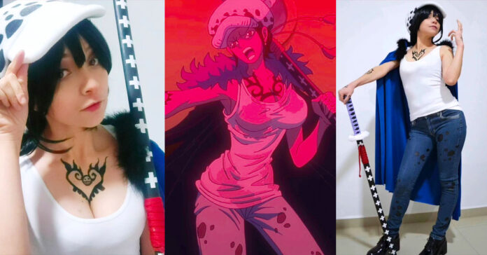 Amy Kuy - Cosplay de Trafalgar Law Mujer