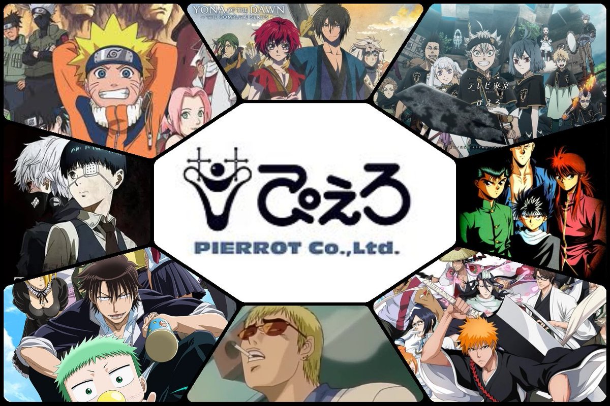 Pierrot Co., Ltd. Es un estudio de animación japonés, fundado en 1979 con sede en Mitaka, Tokio. 