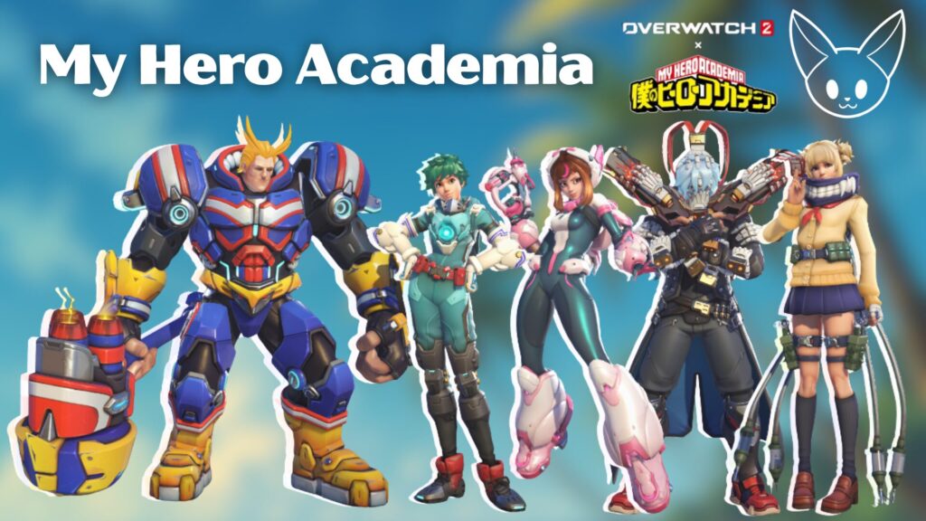 Overwatch 2 x Animes: ¡Las 3 colaboraciones más épicas que conquistaron a los fans! OVERWATCH 2 X MY HERO ACADEMIA