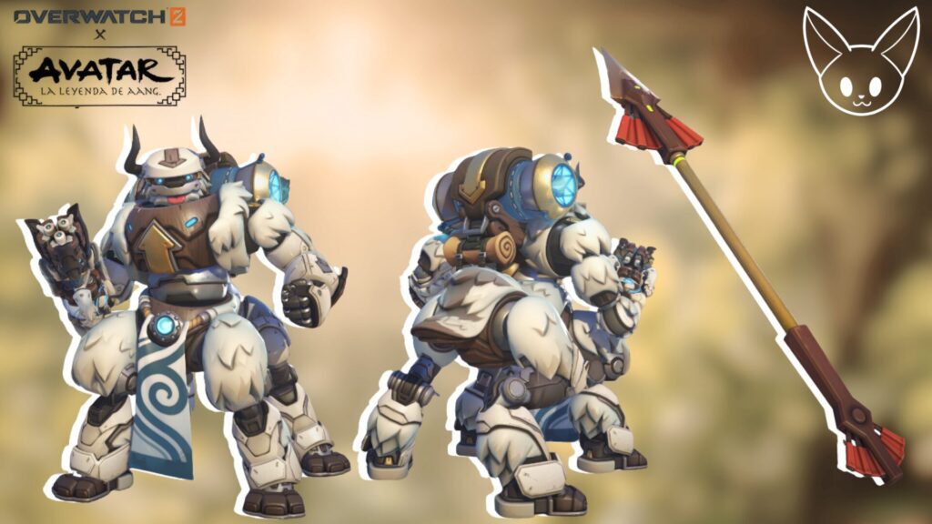 Overwatch 2 x Avatar: El Último Guerrero Orisa como Appa 1