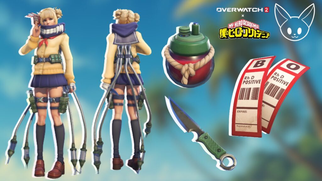 Overwatch 2 x Animes: ¡Las 3 colaboraciones más épicas que conquistaron a los fans! Overwatch 2 x My Hero Academia Himiko Toga