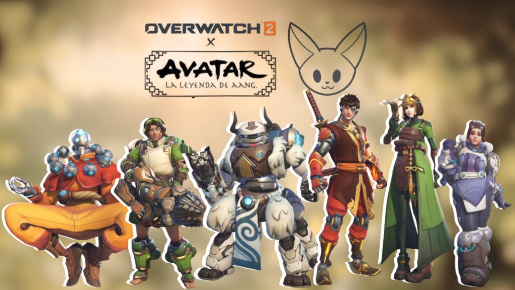 Overwatch 2 x Animes: ¡Las 3 colaboraciones más épicas que conquistaron a los fans! Overwatch X AVATAR