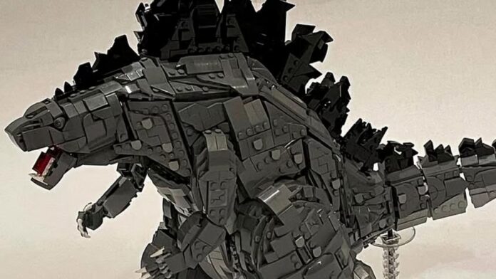 Proyecto de Godzilla-Lego Ideas-diseño final no oficial