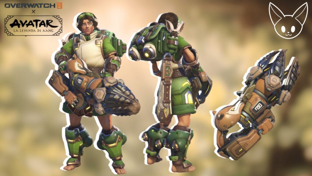 Overwatch 2 x Avatar: El Último Guerrero Venture como Toph 1