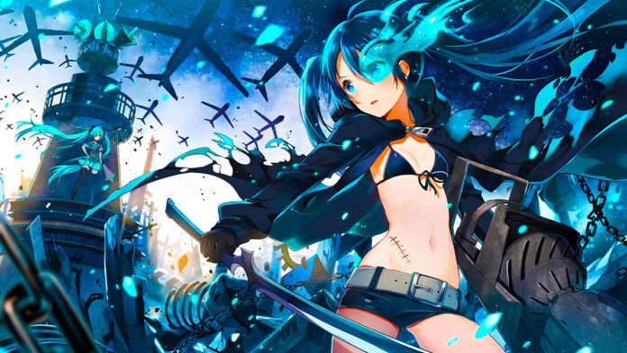 Black Rock Shooter y Hatsune Miku