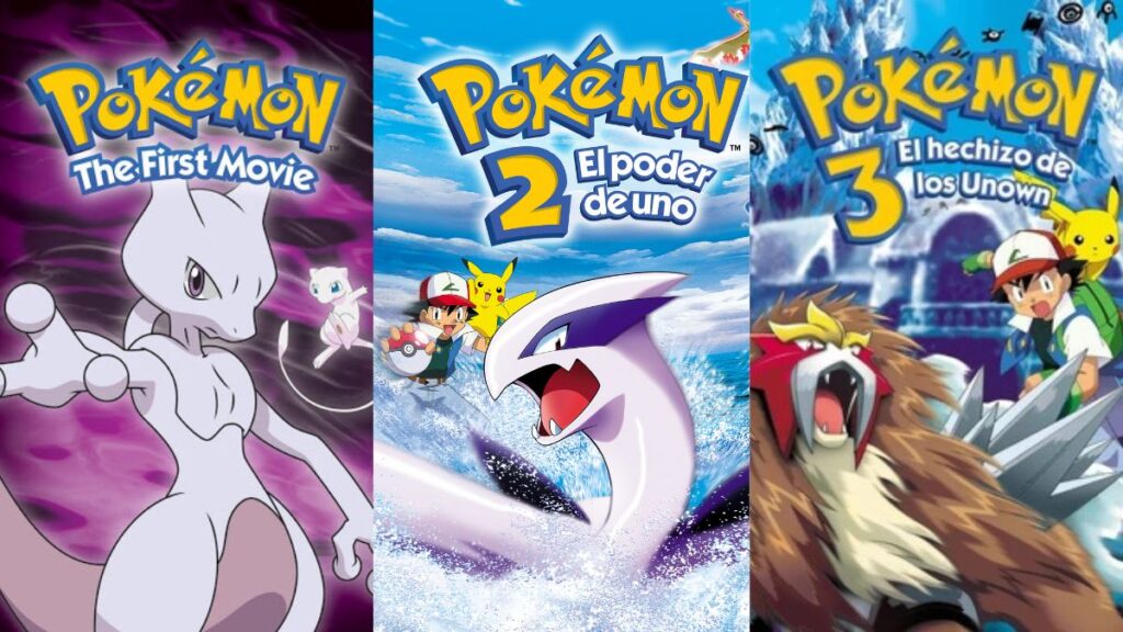 ¡Las 3 primeras películas de Pokémon llegan gratis a YouTube! Películas Pokemón-Disponibles en Youtube-Aniversario Pokemón