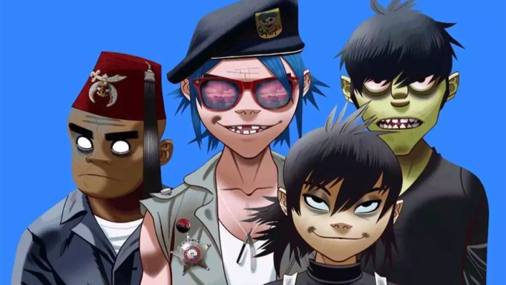 Gorillaz llega a Fortnite Festival: Todo sobre las skins y el pase de temporada 2025 Gorillaz-Banda musical