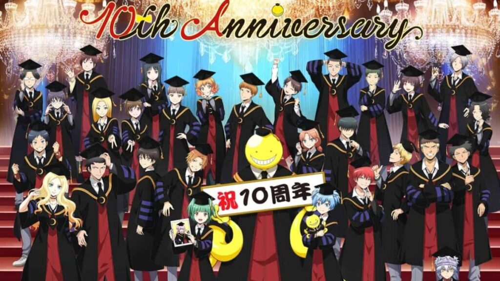 Assassination Classroom celebra su 10º aniversario con nueva película: Minna no Jikan Assassination Classroom-10º aniversario