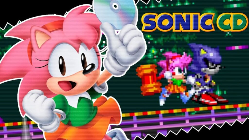 ¿Sonic CD en cines? Rumores sobre el futuro de la cuarta película que llegará en 2027 Amy-Sonic-CD