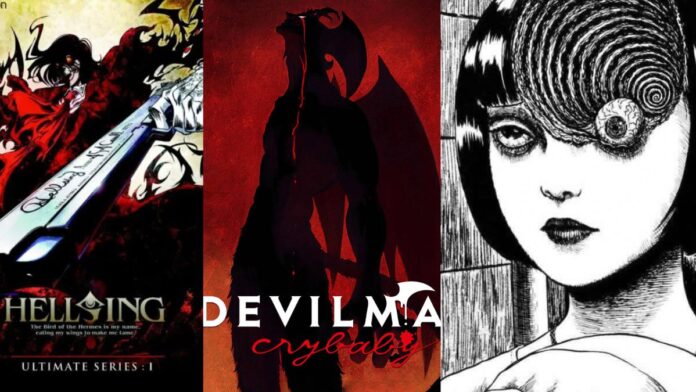Hellsing Ultimate/Devilman Crybaby/Uzumaki