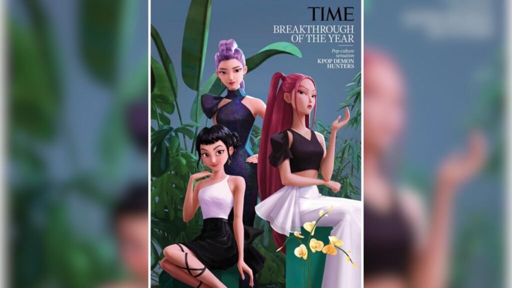 ¡KPop Demon Hunters es reconocido como descubrimiento del año por TIME Magazine! KPop Demon Hunters-Breakthrough of the Year-revista TIME
