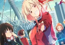 ¡Lycoris Recoil prepara su primera película animada! Lycoris Recoil