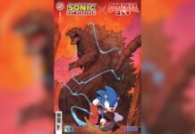 Sonic celebra su 35º aniversario con un cómic crossover junto a Godzilla Sonic x Godzilla-Cómic