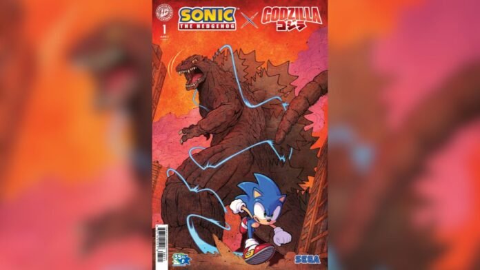 Sonic x Godzilla-Cómic Sonic x Godzilla-Cómic