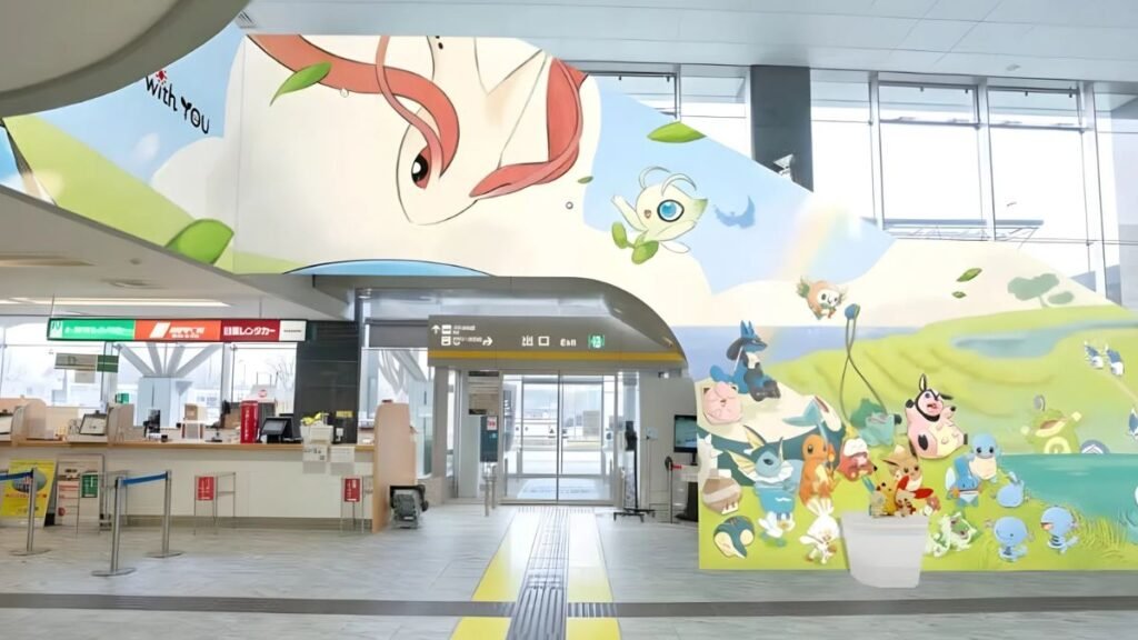 Aeropuerto-Diseño pokémon-Japón