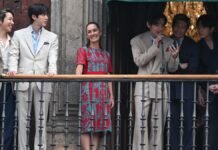 BTS conquista México con un saludo para sus fans en el Palacio Nacional BTS-México-Saludo-Palacio Nacional