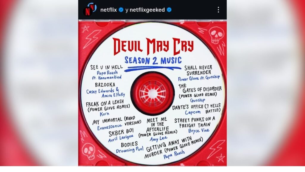 Devil May Cry-Season 2 Music-Netflix