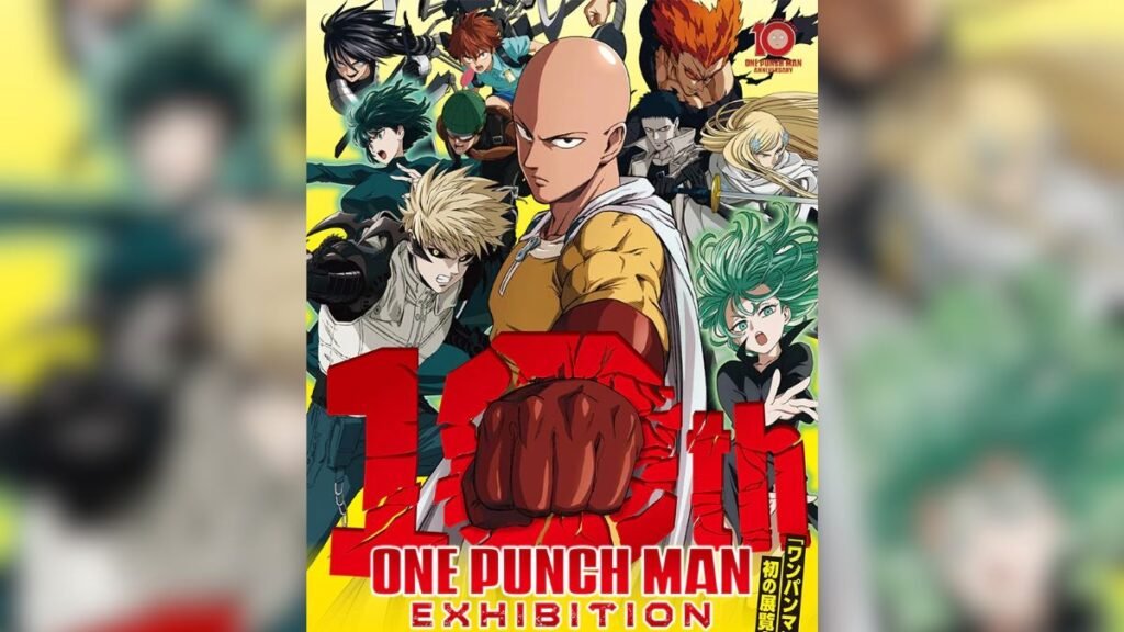 One-Punch Man-Aniversario-Exhibición.