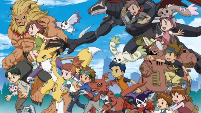 Arte del 25º Aniversario de Digimon Tamers Arte del 25º Aniversario de Digimon Tamers