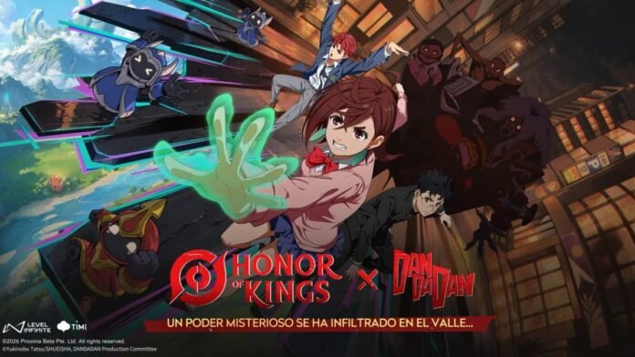 Honor of Kings -colaboración- DAN DA DAN Honor of Kings -colaboración- DAN DA DAN