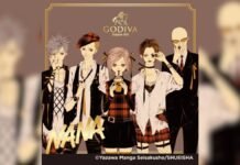 NANA y GODIVA presentan su segunda colaboración con una nueva ilustración Nana-Colaboración con GODIVA
