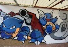 Pokemuros: el reto de pintar 151 Pokémon en las calles de CDMX enfrenta actos de vandalismo Mural-Pokémon-beloz2099
