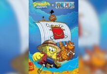 La colaboración de ONE PIECE y Bob Esponja por McDonald’s llegará a México Póster-oficial-colaboración-ONE PIECE-Bob Esponja- McDonald’s